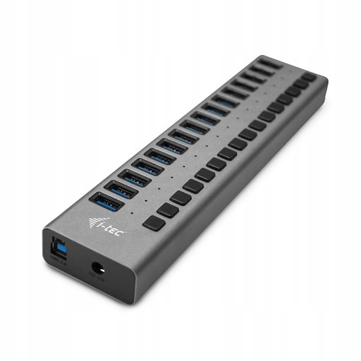 I-TEC HUB USB 3.0-16 PORTÓW Z ZASILACZEM i wyłą