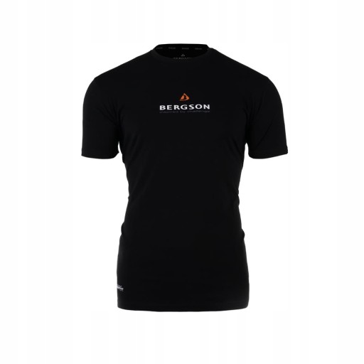 Sportowa Koszulka Męska T-Shirt BERGSON ARCHO Black rozmiar 3XL