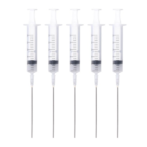 STRZYKAWKA Z IGŁĄ STRZYKAWKI 10ML 5SZT