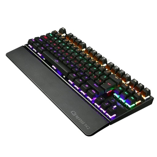 Mechanical keyboard Rotary keyboard 10LED