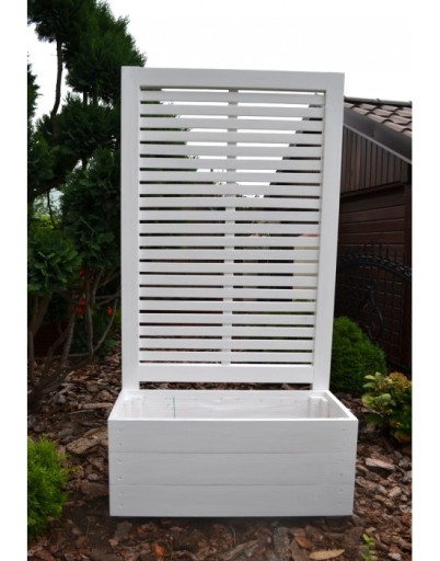 PERGOLA DREWNIANA Z DONICZKĄ DREWNIANĄ