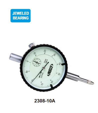INSIZE Czujnik zegarowy 2308-10FA 10/0,01 mm