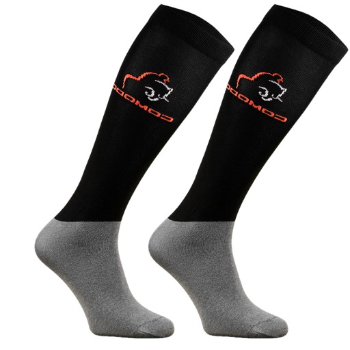 JEŹDZIECKIE Skarpety Skarpetki BLACK 01 SPJM 39-42