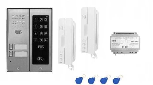 ZESTAW DOMOFON INTERKOMOWY URMET 5025/402-I-ZK-RF