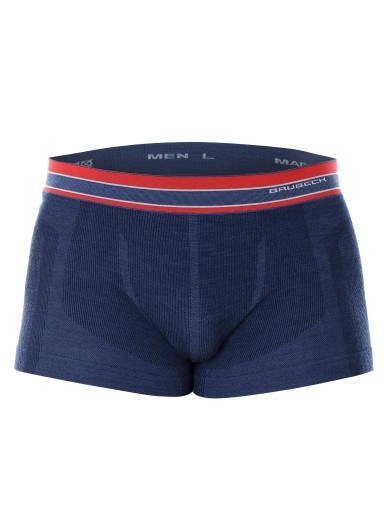 Brubeck Active Wool Bokserki męskie granatowe M