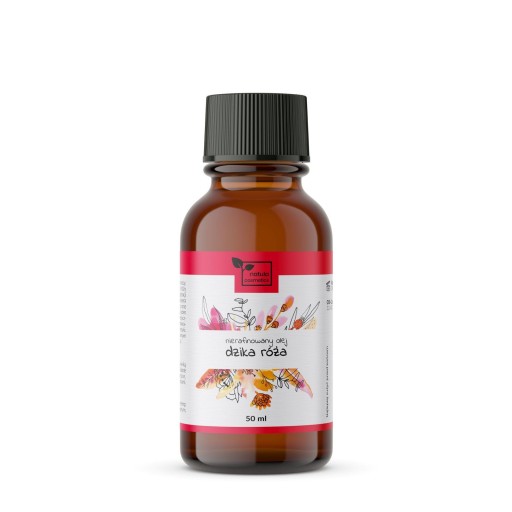 Olej z Dzikiej Róży nierafinowany 50ml kosmetyczny