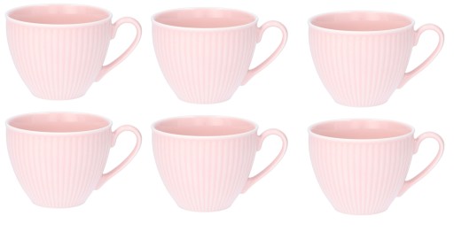 CHODZIEŻ DALIA GL05 RÓŻOWA 6 x FILIŻANKA 320 ML