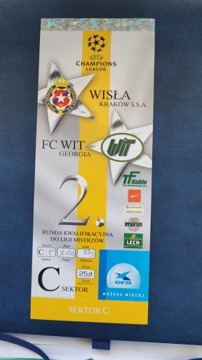 Bilet Wisła Kraków - Vitoria Guimaraes