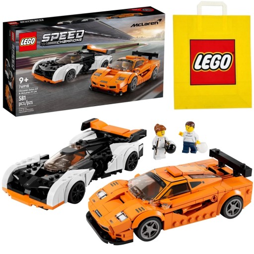 LEGO 76918 Samochód Replika Model MCLAREN SOLUS F1 + TORBA LEGO