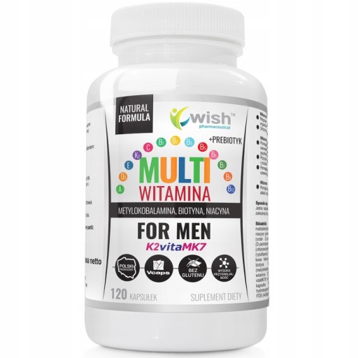 MULTIWITAMINA Complex Men ADEK B C dla mężczyzn