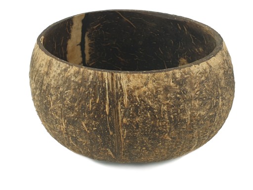 duży KOKOS ŁUPINA kokosa kokosowa KOKOSY 14 cm