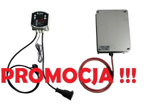 Sterowanie wędzarnią:deflektor+grzałka 2 KW DYMBOX