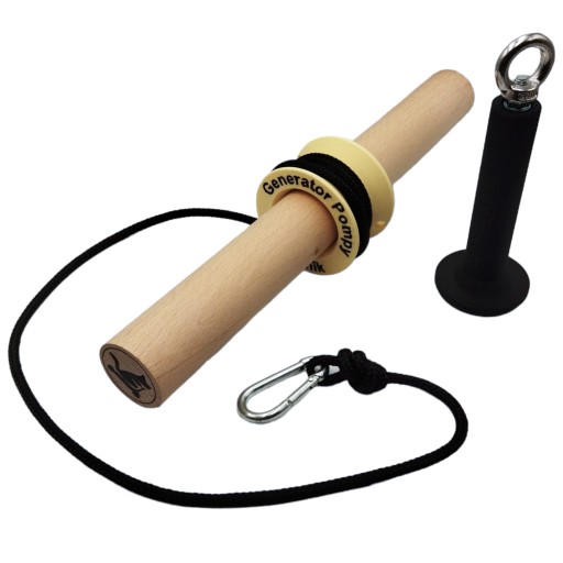 WRIST ROLLER DRĄŻEK DO TRENINGU PRZEDRAMION ZESTAW