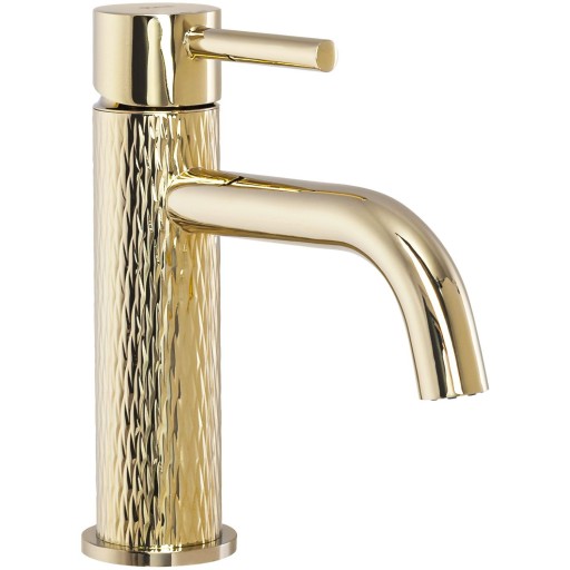 Bateria umywalkowa LUNGO ART LIGHT GOLD NISKA