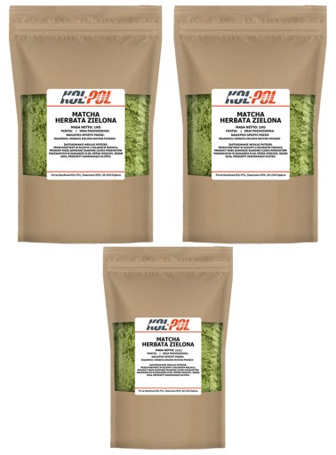 MATCHA ZIELONA HERBATA 2,5kg W proszku naturalna | KOL-POL