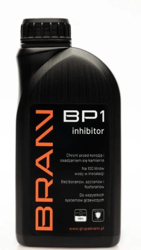 INHIBITOR OCHRONA PRZED KOROZJĄ I OSADZANIEM KAMIENIA BRANN BP1