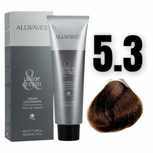 ALLWAVES Color Cream 5.3 100ml farba do włosów