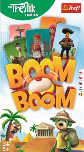 TREFL 02122 Boom Boom Rodzina Treflików