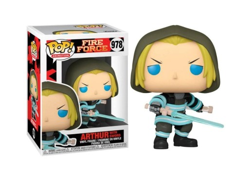 FUNKO POP! FIRE FORCE ARTHUT WITH SWORD 978