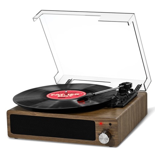 FYDEE A6 Gramofon z głośnikami stereo Bluetooth