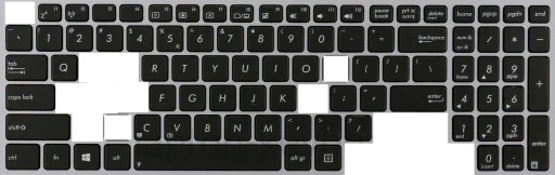 AS165 Klawisz przycisk do klawiatury Asus K501LX K501UB K501UQ R516L