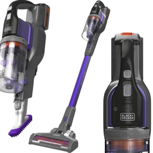 AKUMULATOROWY ODKURZACZ PIONOWY ECO SMART BHFEV182CP BLACK&DECKER