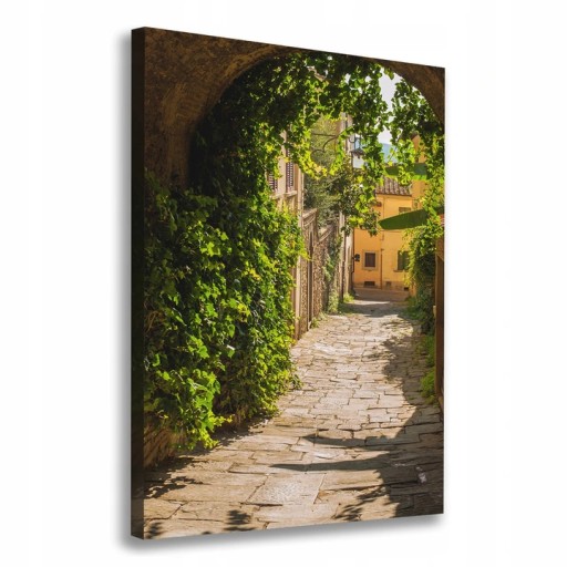 Foto obraz na płótnie Włoskie uliczki 70x100 cm