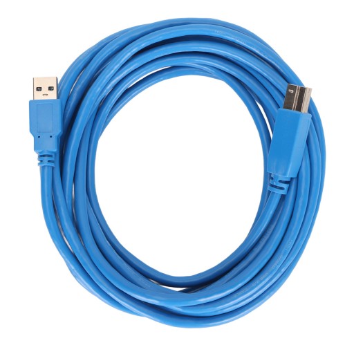 USB 3.0 Cable A to B Male to Male High Speed Square Opening Printer Accesso