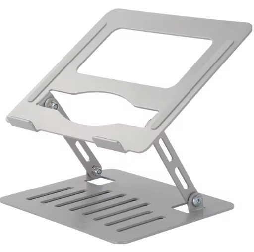 PODSTAWKA POD LAPTOPA REGULOWANA STOLIK STOJAK NA BIURKO MOCNA ALUMINIUM