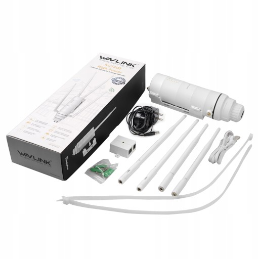AC1200 AP WI-FI Repeater Zewnętrzny 2.4G 5Ghz