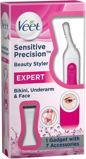 Trymer Veet Sensitive Precision brwi ciało twarz
