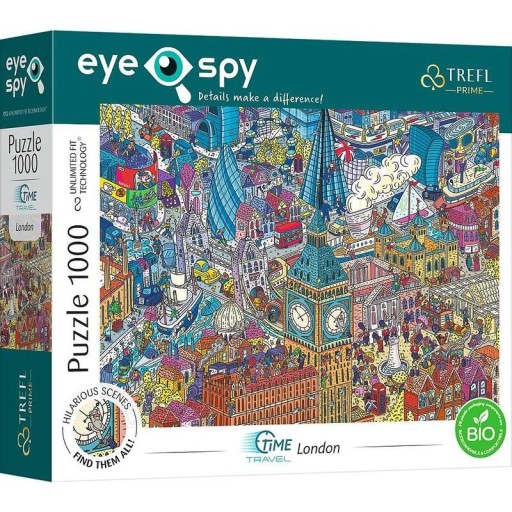 Puzzle 1000 Uft Eye Spy Time Travel London 10750