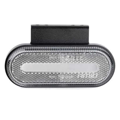 Lampa obrysowa LED AMiO OM-01-W owalna, biała