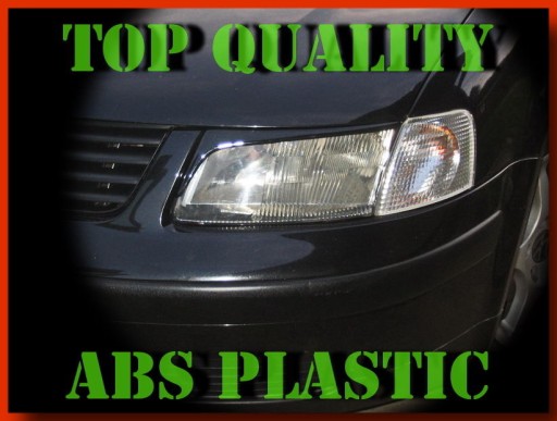 BREWKI VOLKSWAGEN PASSAT B5 //ABS /CZARNE EYEBROWS