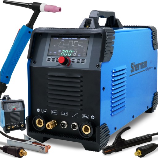 Spawarka TIG Sherman 200 Puls AC/DC MMA 230V