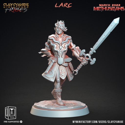 Larc Clay Cyanide Miniatures 28 mm