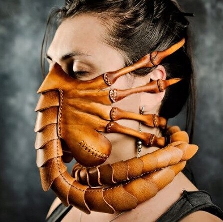 Alien Predator Facehugger Cosplay Mask Official