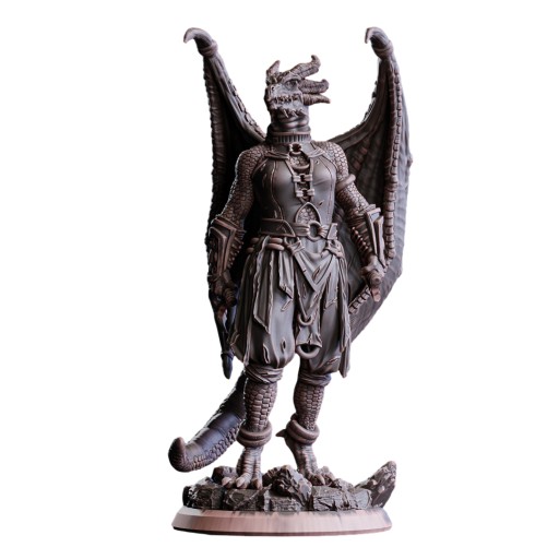 Draconian Fighter - Wersja ŻeńskaRPG D&D FOG