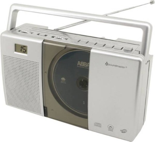 Radioodtwarzacz Soundmaster RCD1185 srebrny