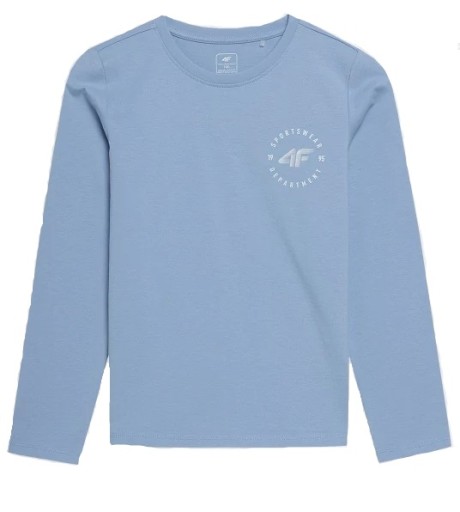 4F BLUZKA DZIEWCZĘCA LONGSLEEVE JTSDL001 164