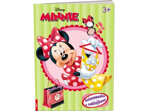 Kolorowanka Disney Minnie z naklejkami NA-9114