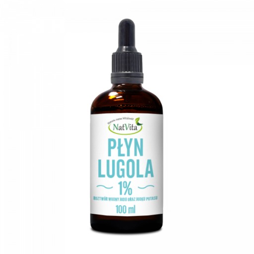 Płyn lugola NatVita 1% 100 ml