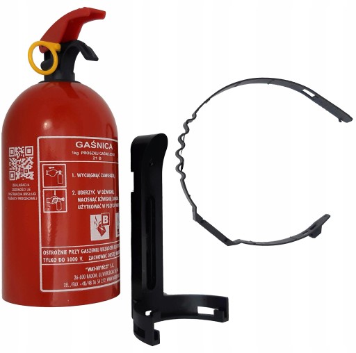 GAŚNICA PROSZKOWA 1 kg SAMOCHODOWA GAZ-TECH