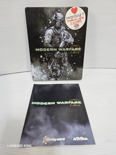 CALL OF DUTY MODERN WARFARE 2 STEELBOOK PS3