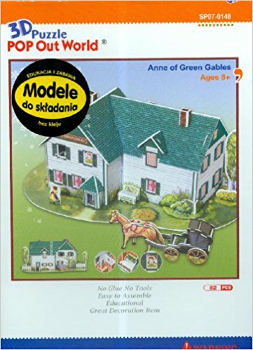 POP Out World 3D PUZZLE Anne of Green Gables