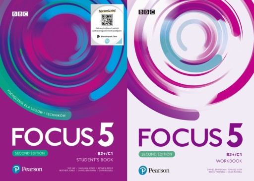 FOCUS 5 SECOND EDITION PODRĘCZNIK ĆWICZENIA B2+/C1