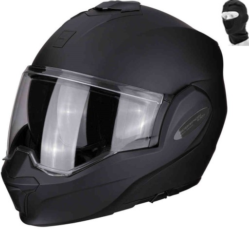 Kask SCORPION KASK EXO-TECH SOLID MATT BLACK XL