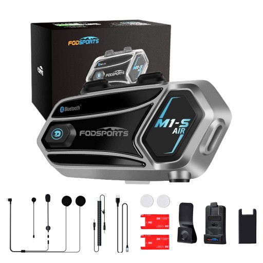 Fodsports M1S Air motocyklowy interkom radio FM