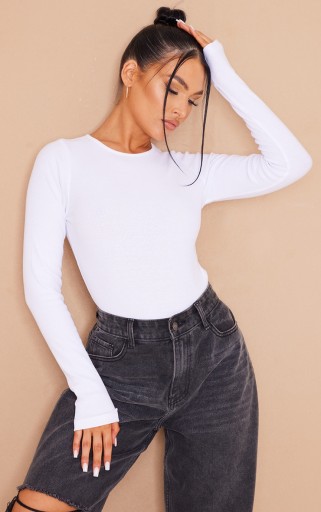 PRETTYLITTLETHING BODY DŁUGI RĘKAW R40 I484093