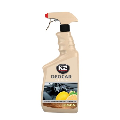K2 DEOCAR ZAPACH DO SAMOCHODU LEMON 700ML